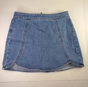 PacSun denim mini skirt